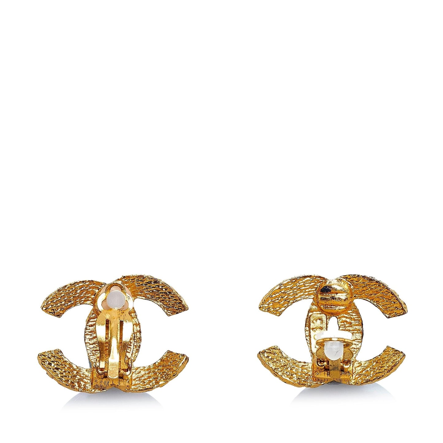 Chanel CC Clip-on Earrings (SHG-83E6SC)