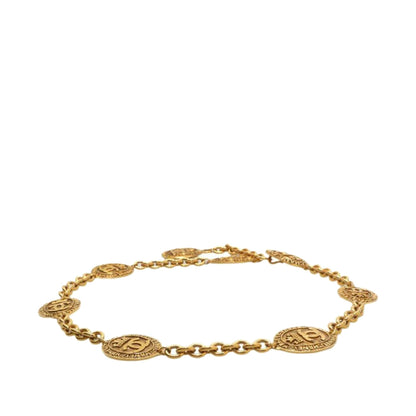 Chanel CC Crown Station Necklace