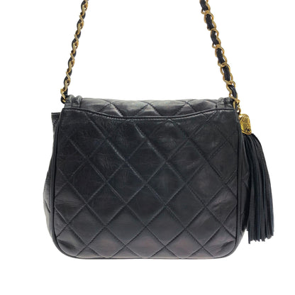 Chanel CC Matelasse Tassel Flap Crossbody Bag