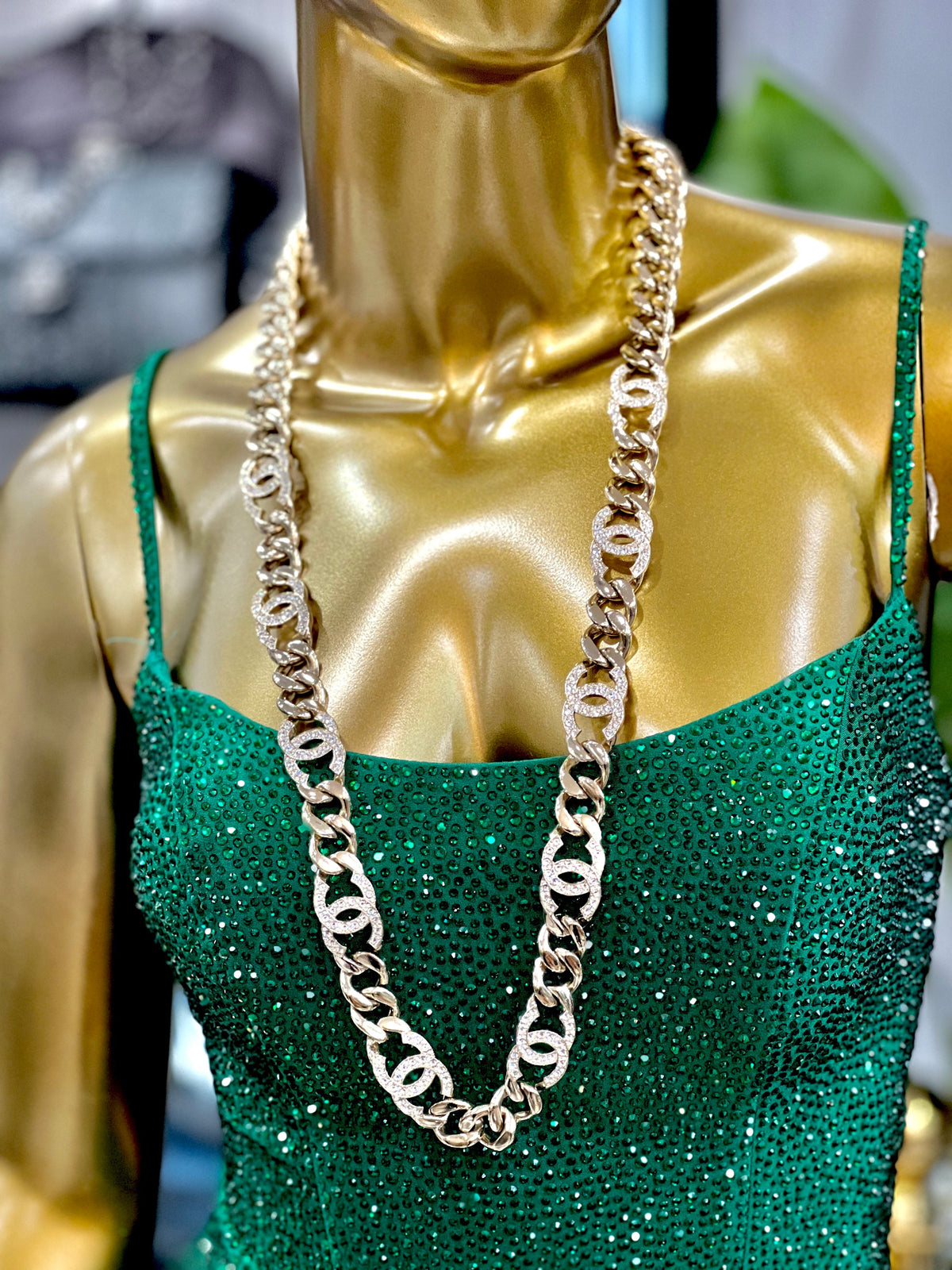 CHANEL CC MIAMI LINK NECKLACE