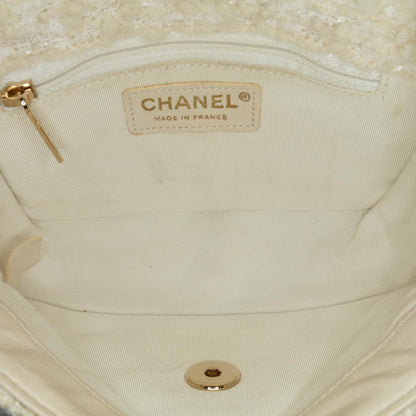 Chanel CC Mini Tweed Flap Crossbody (SHG-gTRs6R)