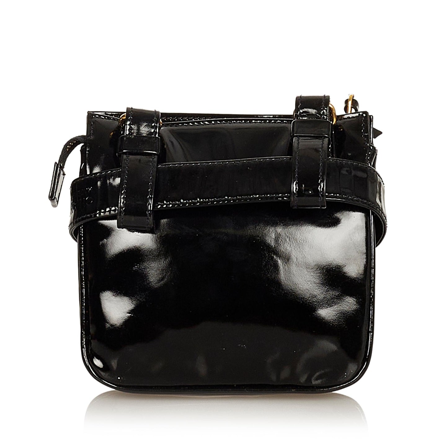 Chanel CC Patent Leather Belt Bag (SHG-27599)