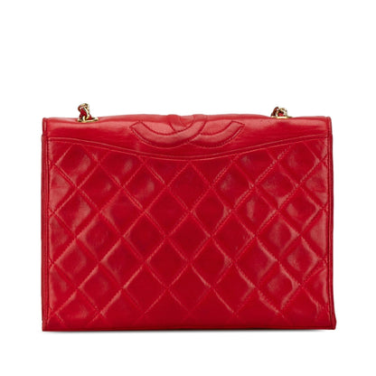Chanel CC Quilted Lambskin Full Flap (SHG-7wGs7j)