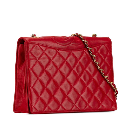 Chanel CC Quilted Lambskin Full Flap (SHG-7wGs7j)