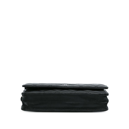 Chanel CC Quilted Lambskin Wallet On Chain (SHG-FJ9bzv)