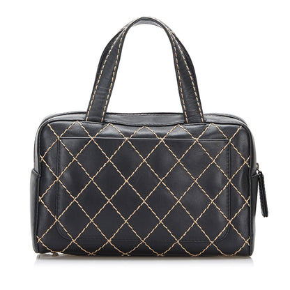 Chanel CC Wild Stitch Handbag (SHG-GrcvzM)