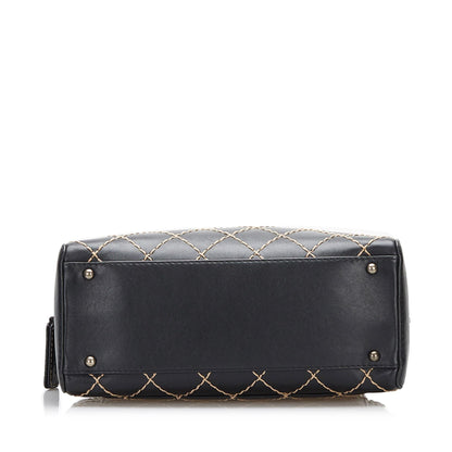 Chanel CC Wild Stitch Handbag (SHG-GrcvzM)