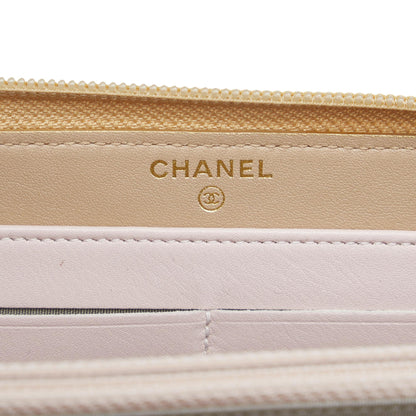 Chanel CC Zip Around Wallet (SHG-12FZwX)