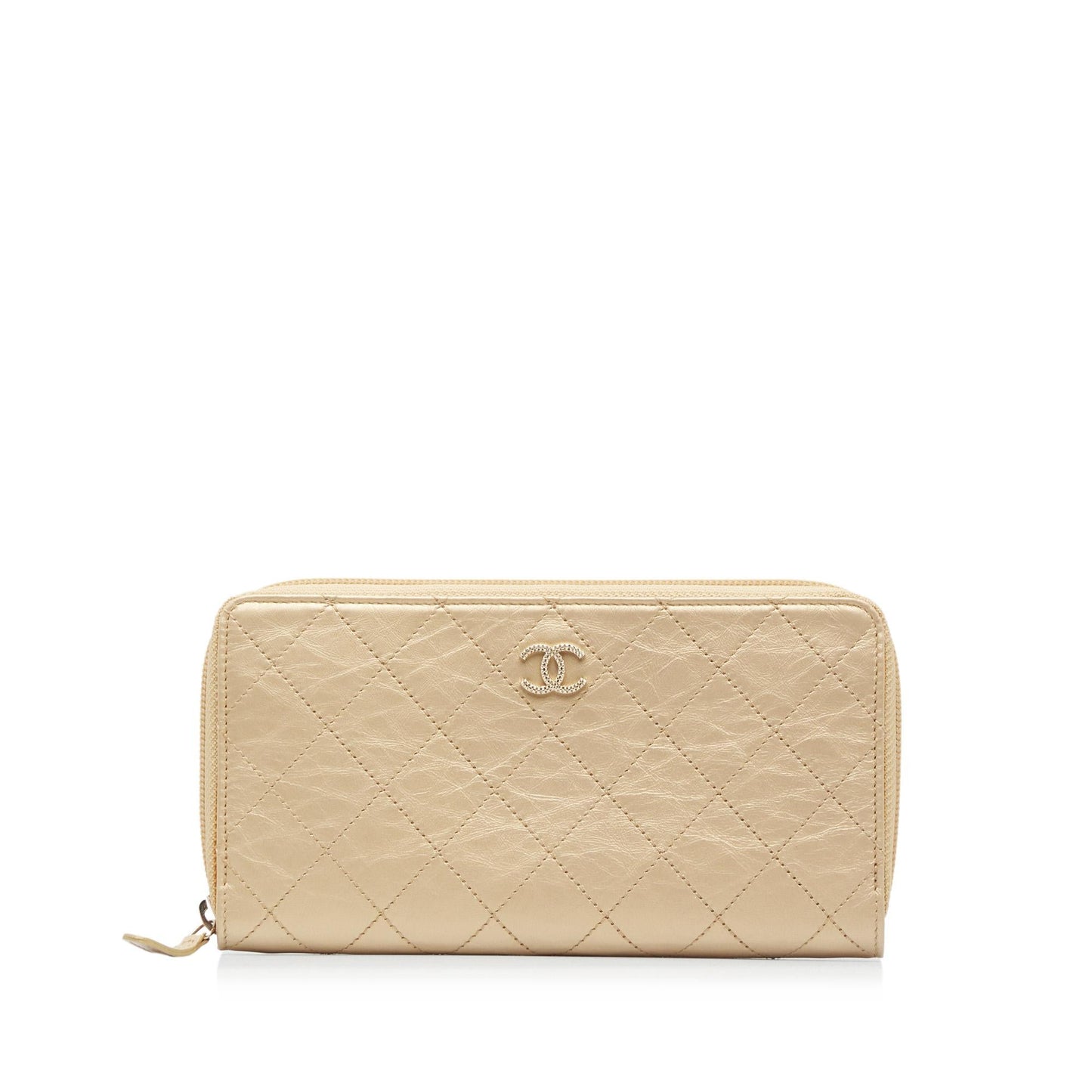 Chanel CC Zip Around Wallet (SHG-12FZwX)