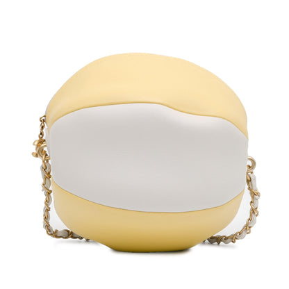 Chanel Calfskin Coco Beach Ball Bag (SHG-4zgvzy)
