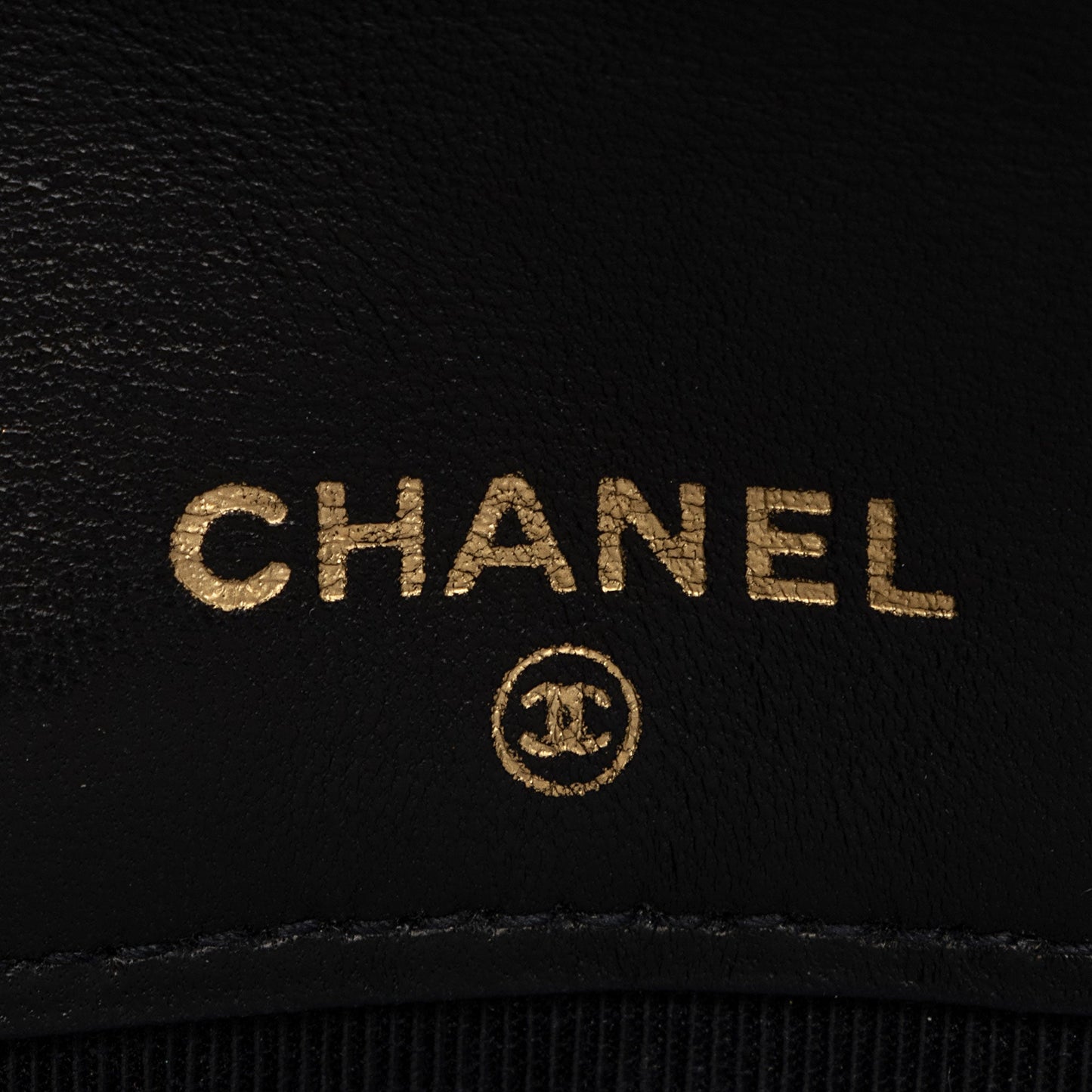 Chanel Calfskin Diamond Wild Stitch Envelope Wallet