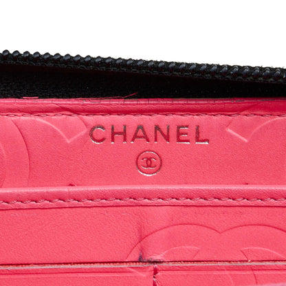 Chanel Cambon Ligne Zip Around Wallet (SHG-yMf4tk)