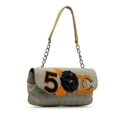 Chanel Camellia Cc No. 5 Baguette (SHG-5NQaai)