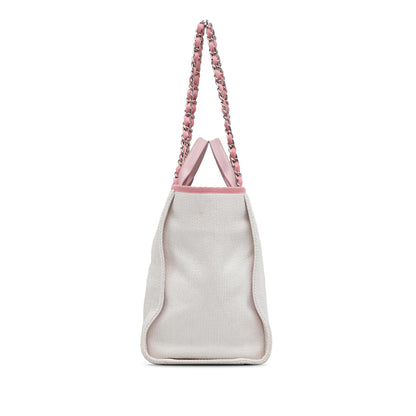 Chanel Canvas Deauville Satchel (SHG-mwl0mY)