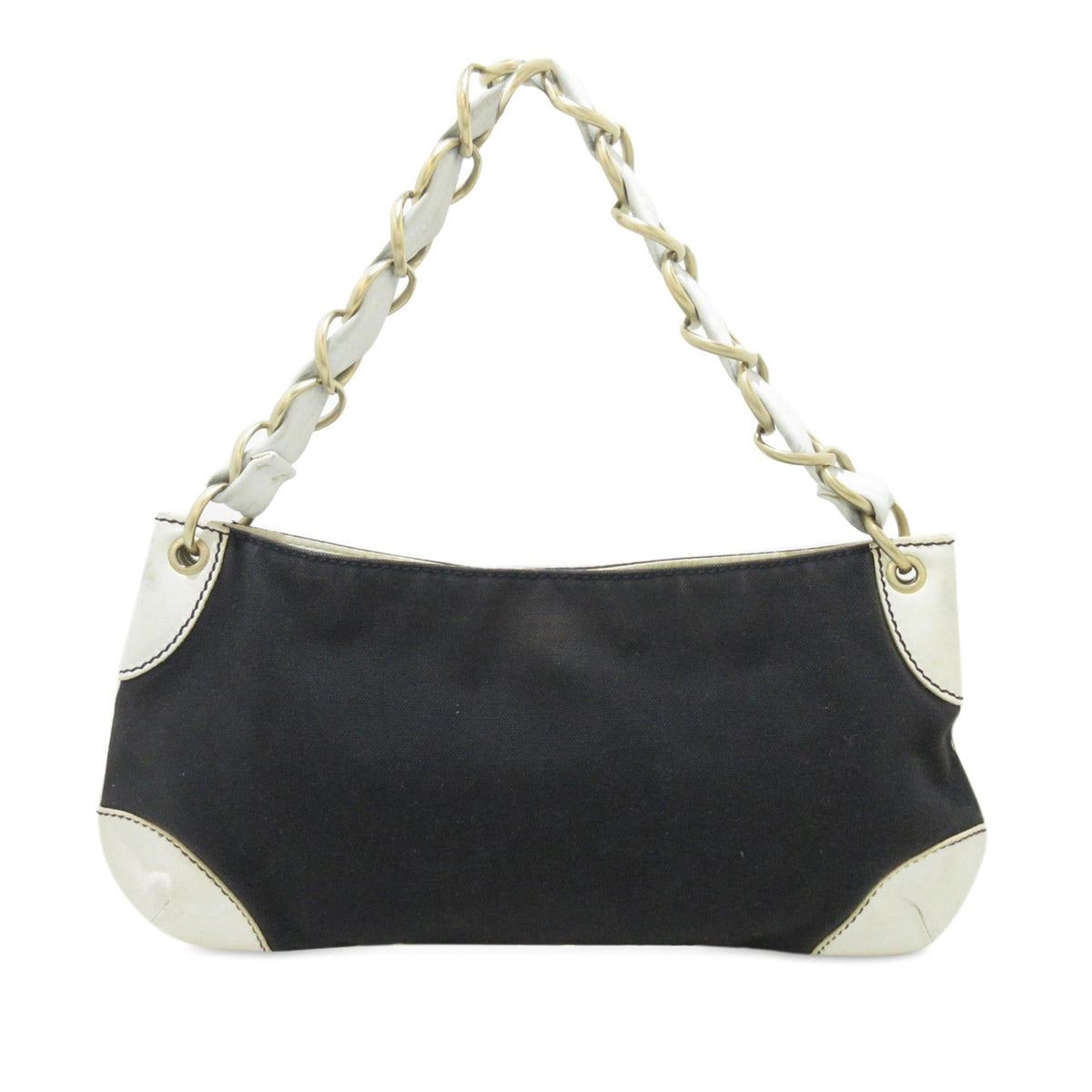 Chanel Canvas Olsen Shoulder Bag (SHG-Be0rTX)
