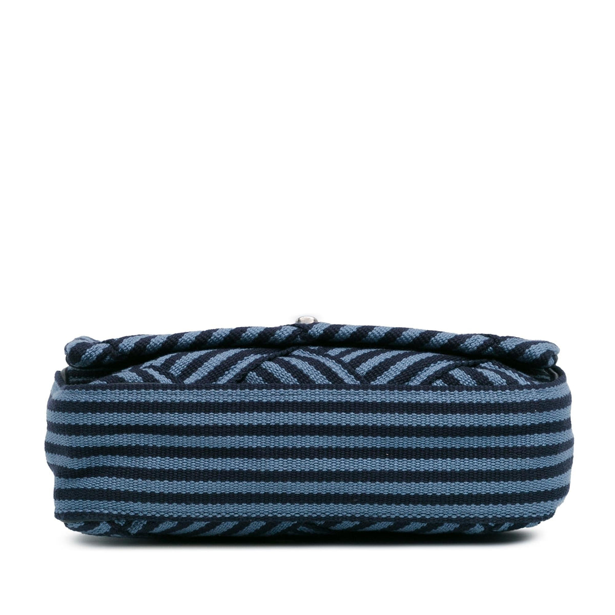Chanel Canvas Stripe Flap Bag (SHG-V4iS5g)