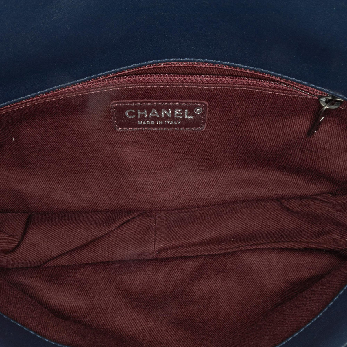 Chanel Canvas Stripe Flap Bag (SHG-V4iS5g)