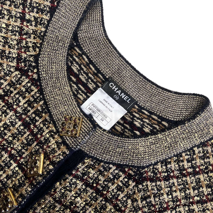 Chanel Paris-Byzance Gripoix buttons dress Multiple colors