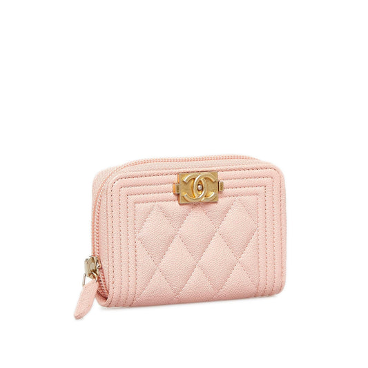 Chanel Caviar Boy Coin Pouch (SHG-dI8G4o)