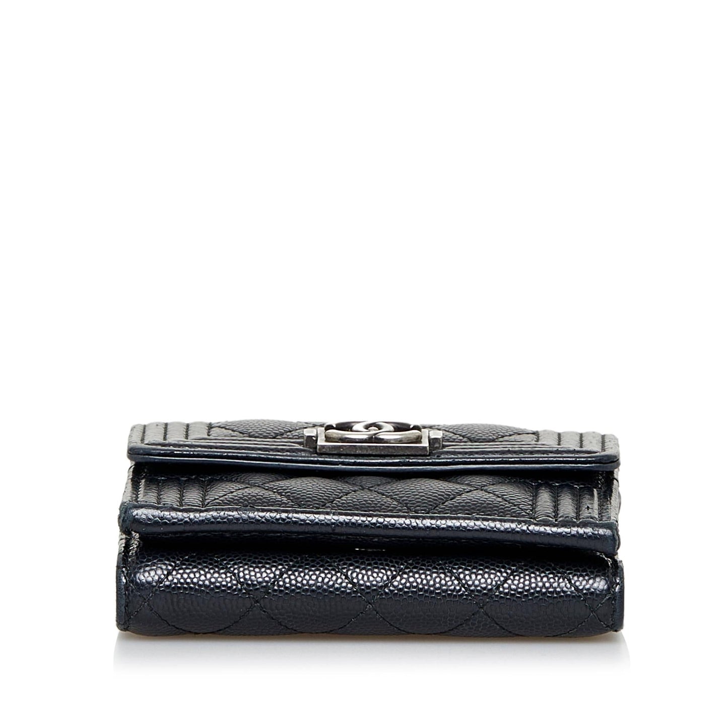 Chanel Caviar Boy Trifold Wallet (SHG-nwnPs6)