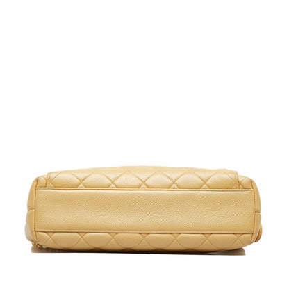 Chanel Caviar Front Pocket Shoulder Bag