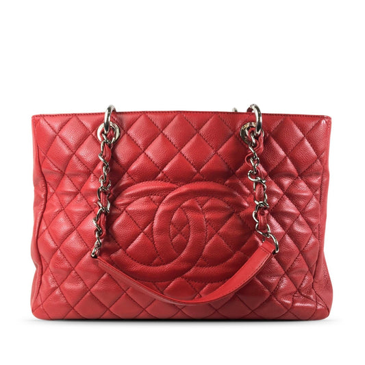 Chanel Caviar Grand Shopping Tote (SHG-UZxg39)