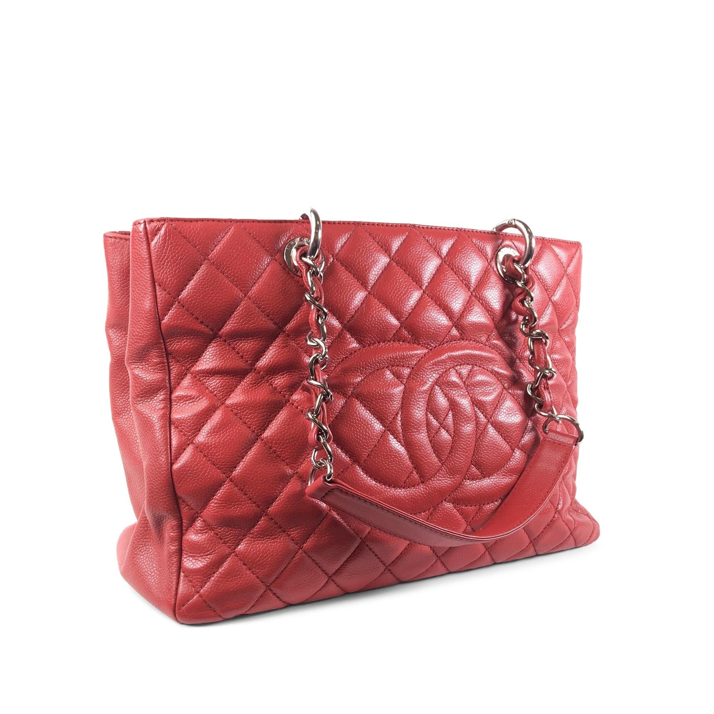 Chanel Caviar Grand Shopping Tote (SHG-UZxg39)