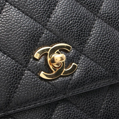Chanel Caviar Kelly Top Handle Bag (SHG-TzXj4g)