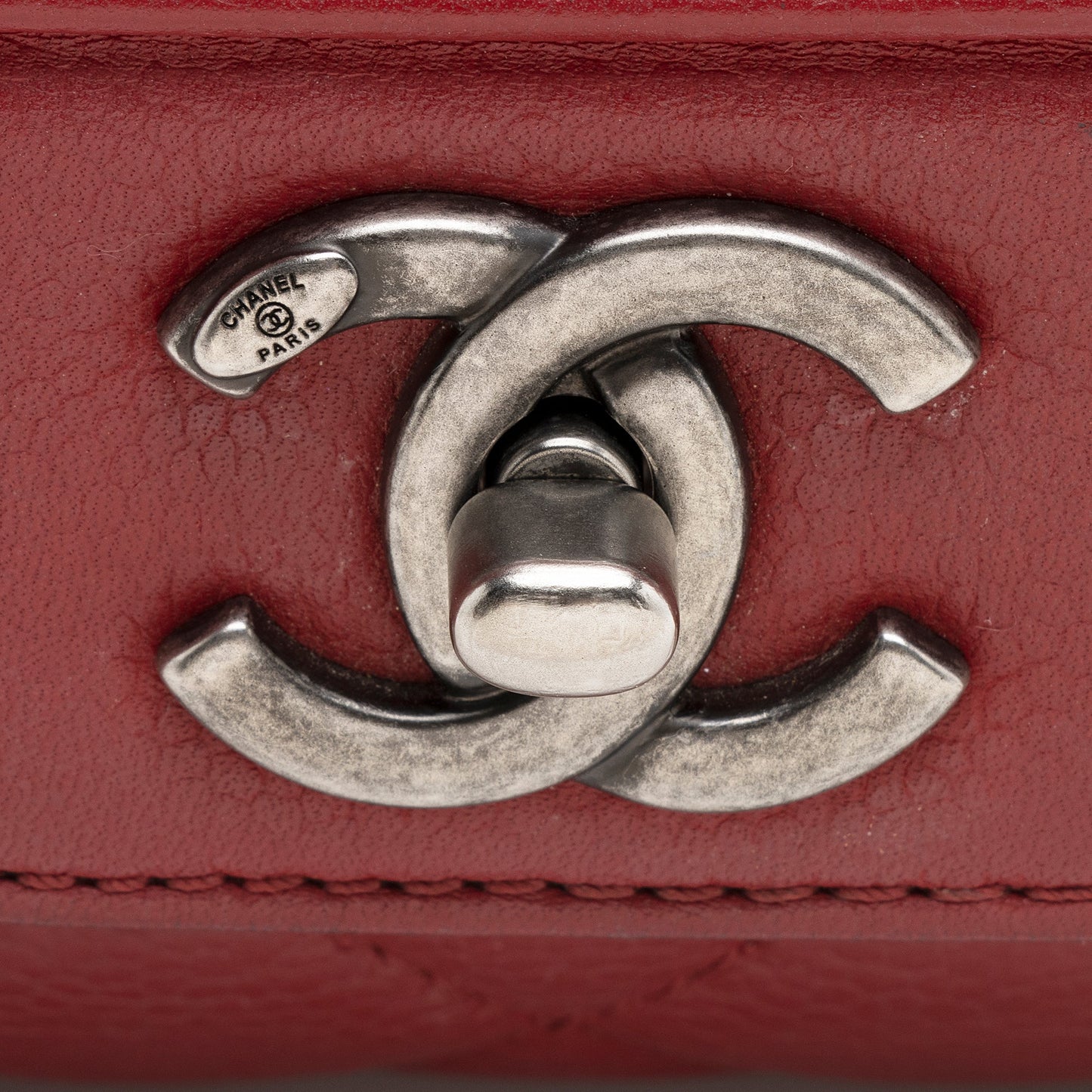 Chanel Caviar Leather All About Flap Large Shoulder Bag (SHF-22267)