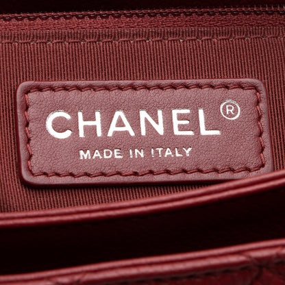 Chanel Caviar Leather All About Flap Large Shoulder Bag (SHF-22267)