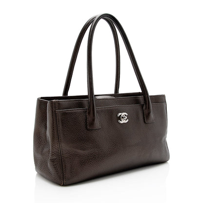 Chanel Caviar Leather Cerf Classic Executive Small Tote (SHF-15194)