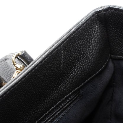 Chanel Caviar Leather Cerf Classic Executive Tote (SHF-vQMVxy)