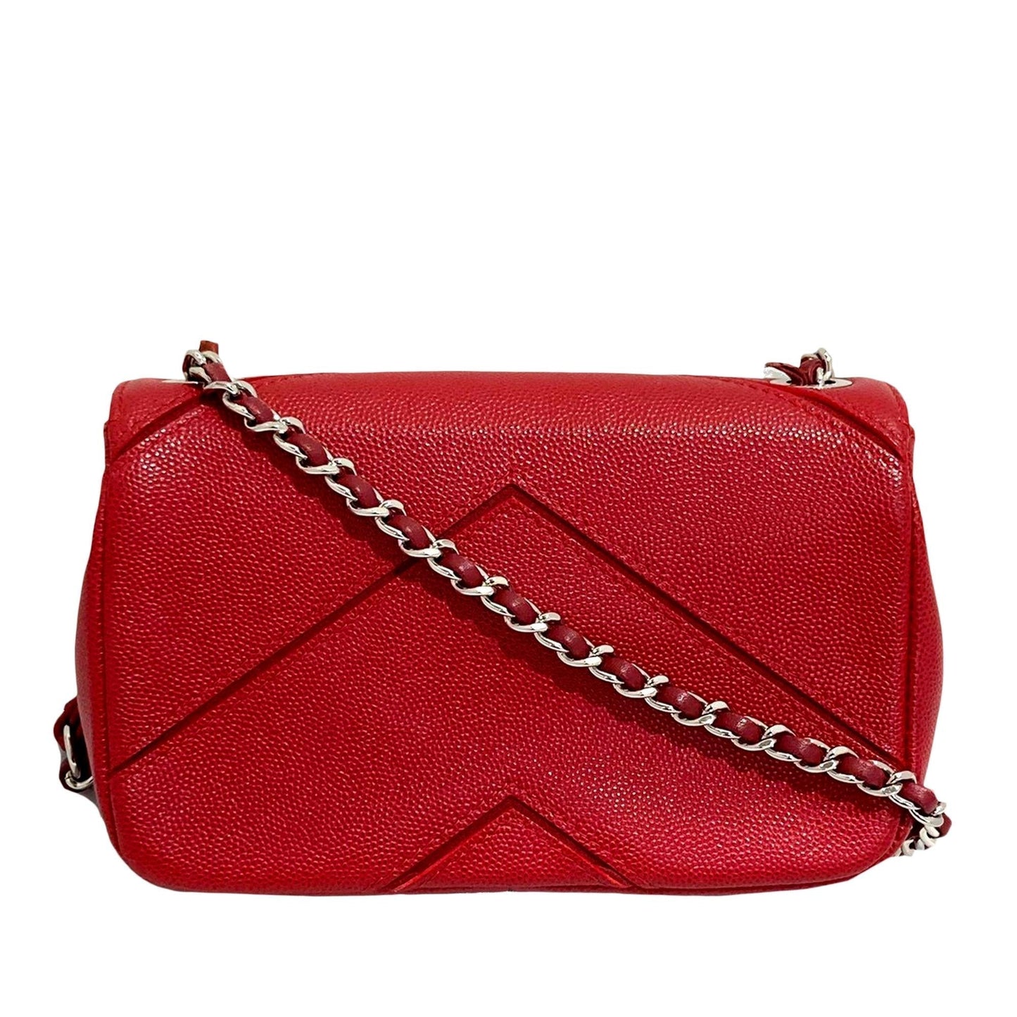 Chanel Caviar Leather Chain Single Flap