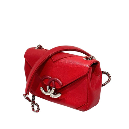 Chanel Caviar Leather Chain Single Flap