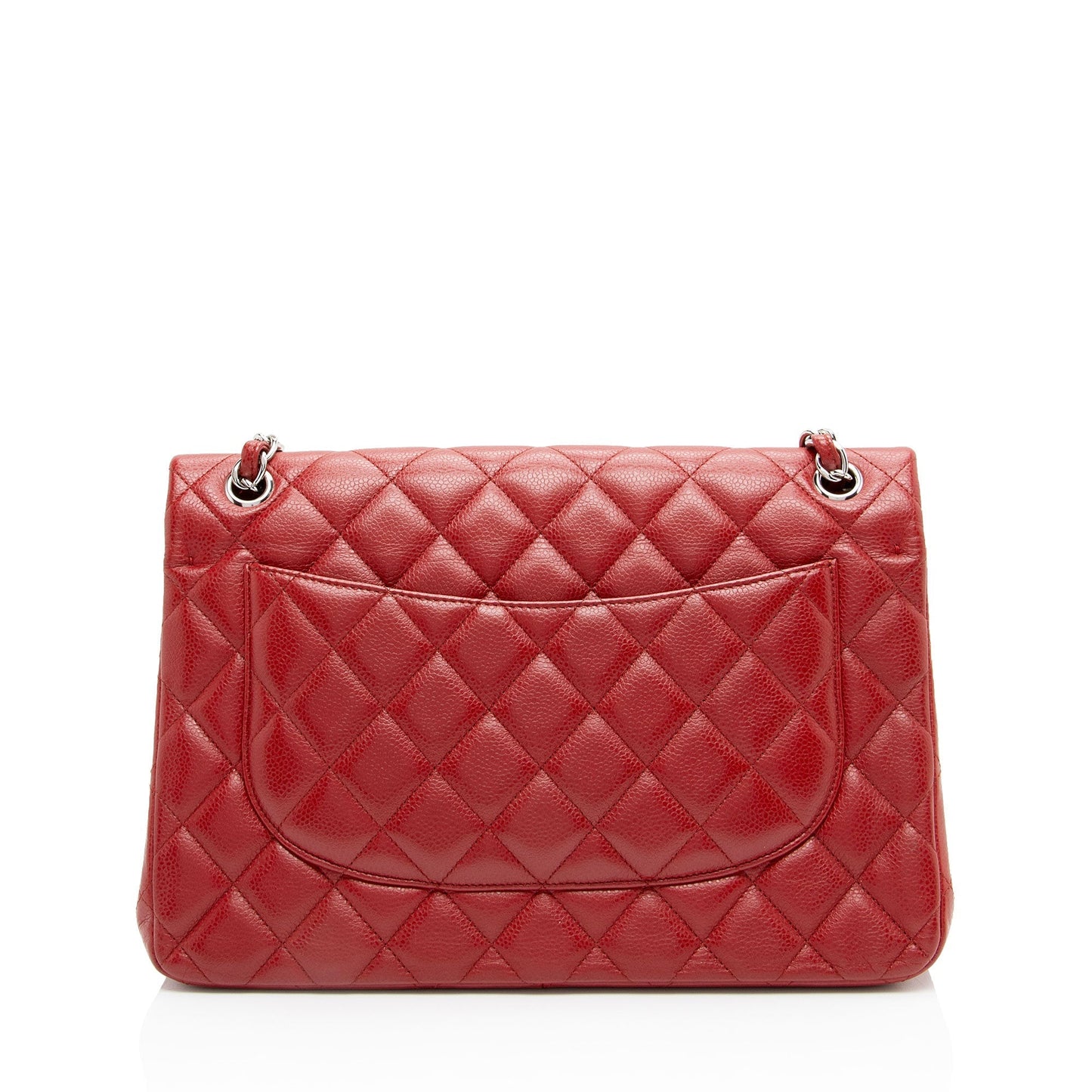 Chanel Caviar Leather Classic Jumbo Double Flap Bag