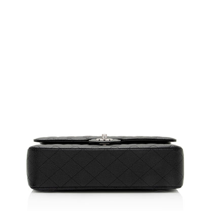 Chanel Caviar Leather Classic Medium Double Flap Bag