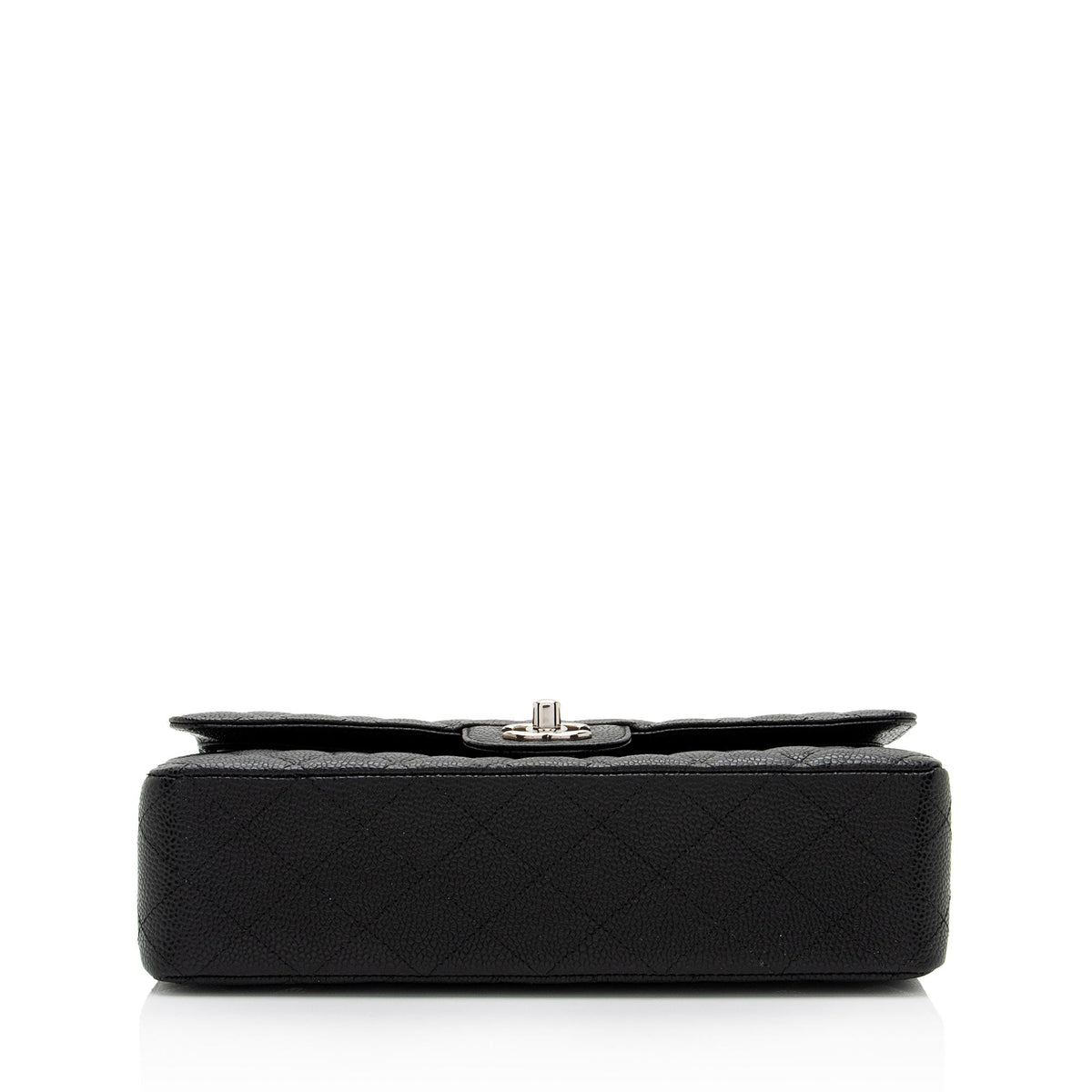 Chanel Caviar Leather Classic Medium Double Flap Bag (SHF-QtEapM)