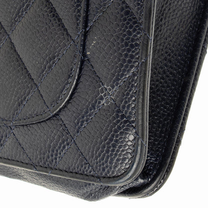 Chanel Caviar Leather Classic Wallet on Chain Bag (SHF-23078)