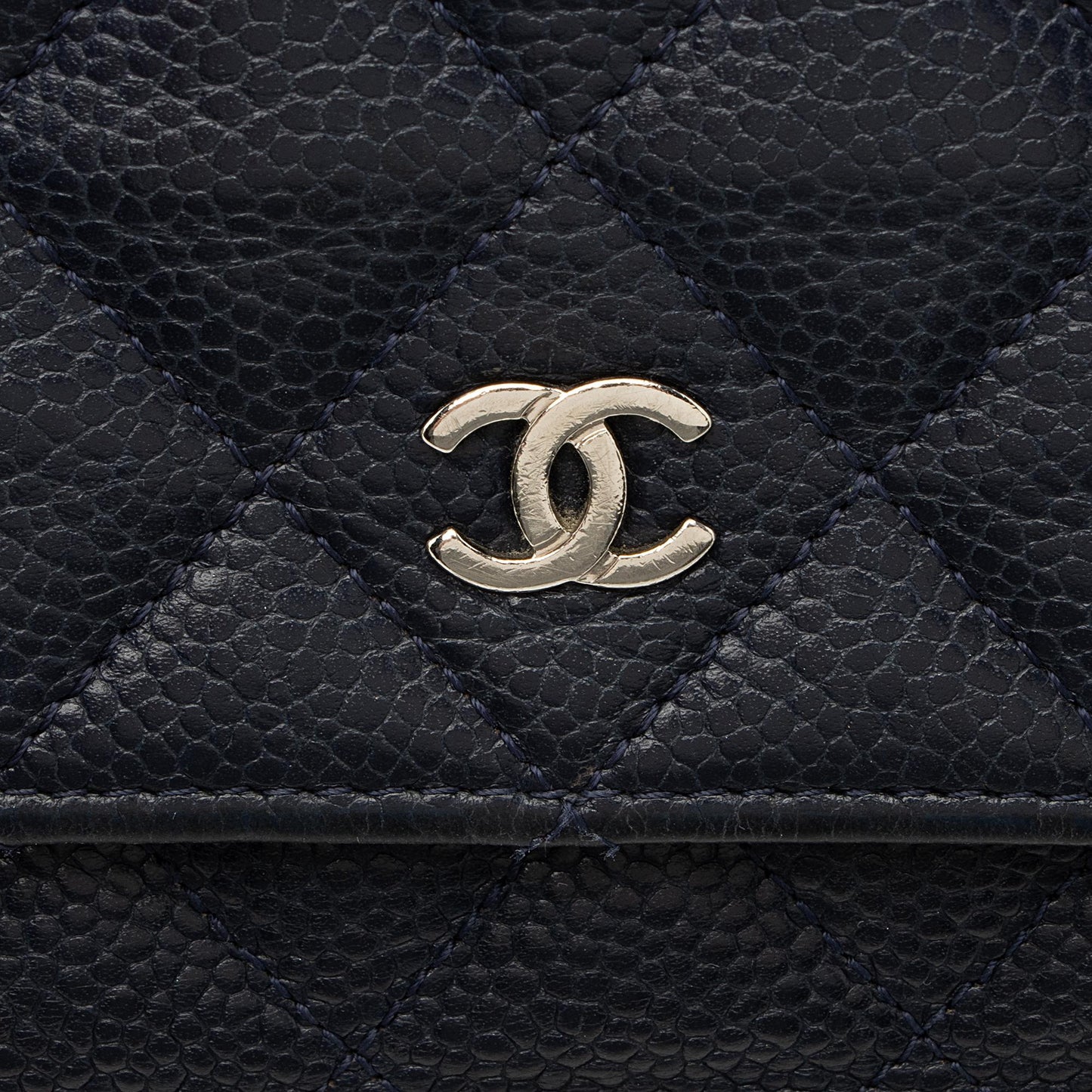 Chanel Caviar Leather Classic Wallet on Chain Bag (SHF-23078)