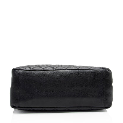 Chanel Caviar Leather Grand Shopping Tote