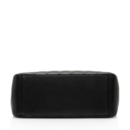 Chanel Caviar Leather Grand Shopping Tote (SHF-lwZhXi)