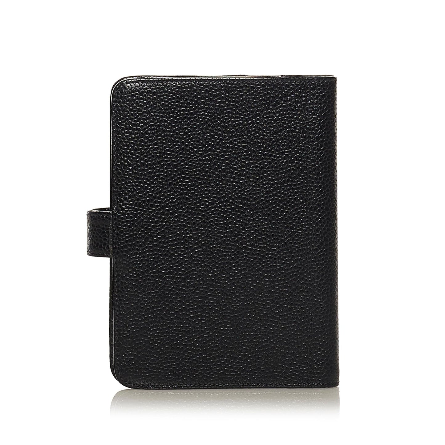 Chanel Caviar Leather Notebook Cover (SHG-34263)