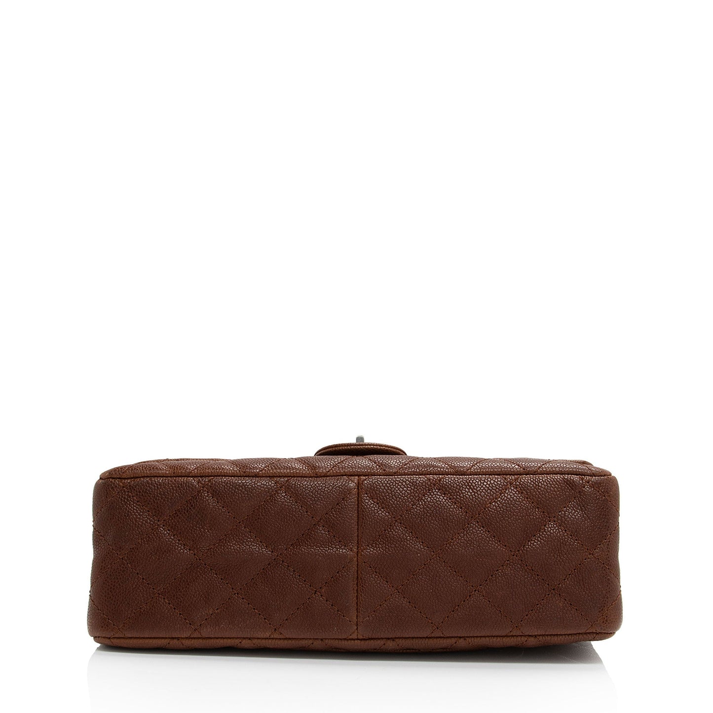 Chanel Caviar Leather Reissue 225 Double Flap Shoulder Bag (SHF-gheQo9)