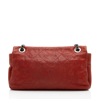 Chanel Caviar Leather Simply CC Medium Flap Bag (SHF-Qn5zRC)
