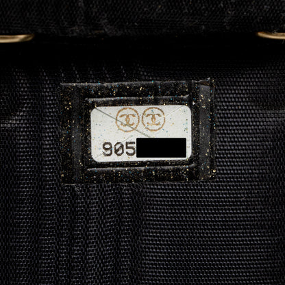 Chanel Caviar Leather Timeless CC 6 Key Holder (SHF-mNPvc8)