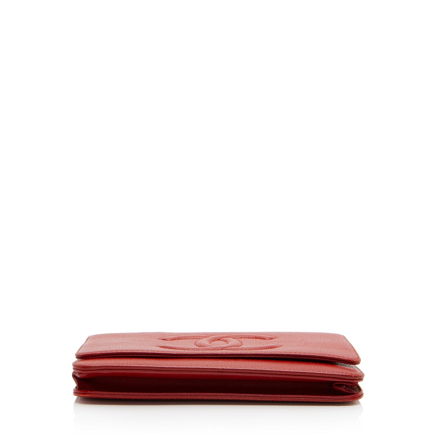 Chanel Caviar Leather Timeless CC Wallet on Chain (SHF-HMJvRT)
