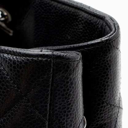 Chanel Caviar Leather Timeless Classic Tote (SHF-15455)
