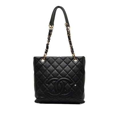 Chanel Caviar Petite Shopping Tote