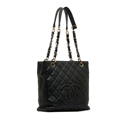 Chanel Caviar Petite Shopping Tote