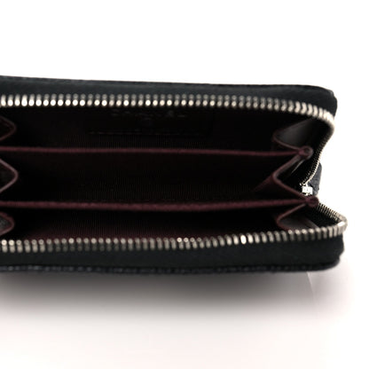 CHANEL CAVIAR QUILTED LEATHER ZIP COIN PURSE